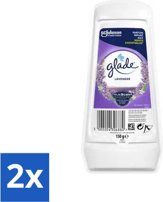 Image de Glade - Gel - Tranquil Lavender & Aloe - 150 g - paquet économique - 2 pièces