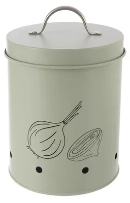 Obrázok produktu pre Zelená kovová nádoba na ovocie a zeleninu GREENISH 2,4 l