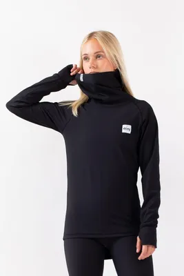 Produktbild von EIVY Women Funktionslongsleeve Icecold Gaiter Rib black L
