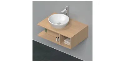 Produktbild von Waschtischunterbau D-NEO 1 Fach rechts 260x800x550mm eiche natur 260 x 800 x 550 mm eiche natur