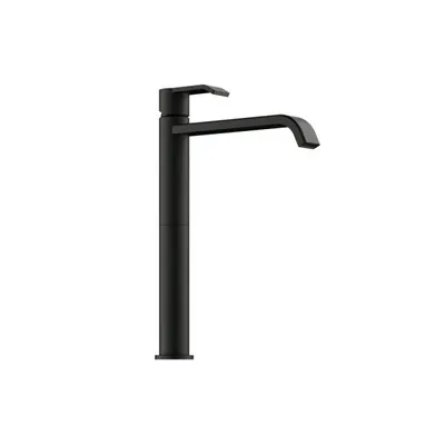 Produktbild von LINEA Stile 2 Bad, Waschtischarmatur, schwarz matt, Hochdruck