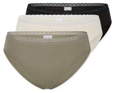 Immagine prodotto di Schiesser, confezione da 3 slip da donna, modello Rio, taglia 48, assortiti (6 pezzi)