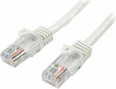 Obrázek produktu pro StarTech.com 45PAT10MWH, 10 m, Cat5e, U/UTP (UTP), RJ-45, RJ-45, Bílá