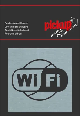 Produktbild von Pickup Route Alu Picto 80x80 mm Wifi