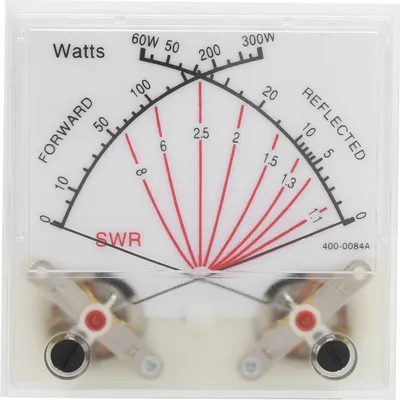Obrázok produktu pre SWR/výkonový wattmeter Dvojitý ihlový vysielač 60/300W s podsvietením