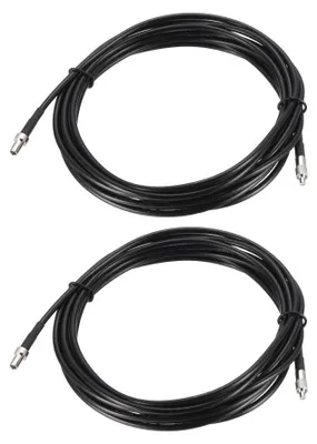 TS9 Stecker auf TS9 Buchse Koaxialkabel RG174 2 Stück