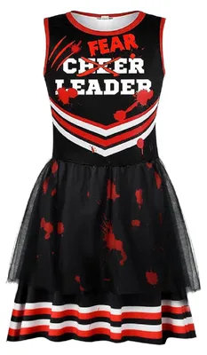 Obrázok produktu pre Detský kostým zombie cheerleaderky na Halloween