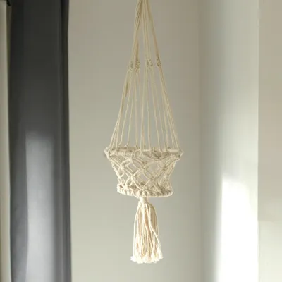 Imagen del producto de Macetero de Macrame - Pequeño
