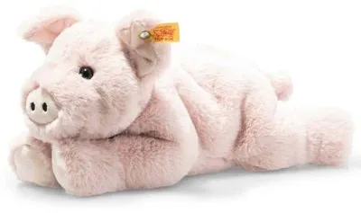 Produktbild von Steiff Kuscheltier Soft Cuddly Friends Schwein Piko Rosa (28cm)