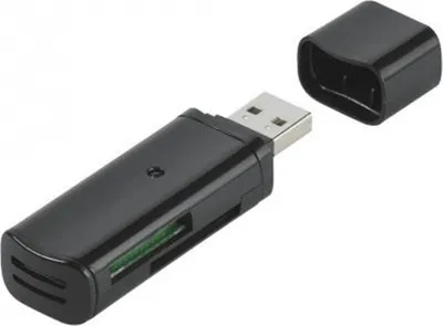 Produktbild von Universal USB 2.0 Cardreader für PC und MAC (36656)