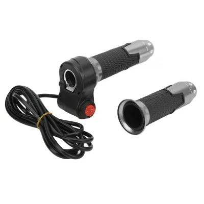 Produktbild von 1 Paar 12V-99V-Gasgriffe Universal-Drehgasgriff-Lenker mit Knopf für Elektroroller