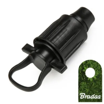 Image de Tube PE Embout Bouchon d'extrémité 16mm pour tube PE Tube de pose Bradas 2678