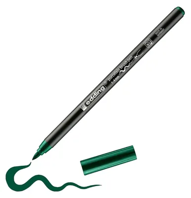 Produktbild von edding 4200 Porzellanpinselstift grün
