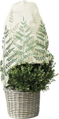 Produktbild von Winterschutz Videx Wintervlies Thermomantel 150 cm Ø 70 cm beige/grün