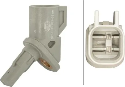 Produktbild von HELLA ABS Sensor Raddrehzahl Vorne Rechts für VOLVO XC60 (156) 6PU 012 679-681