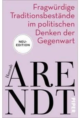 Obrázek produktu pro Fragwürdige Traditionsbestände im politischen Denken der Gegenwart