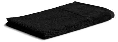 Produktbild von MÖVE Bamboo Luxe, Baumwolle, Viskose, Schwarz, Einfarbig, 30 x 50 cm, 1 Stück(e), 630 g/m²