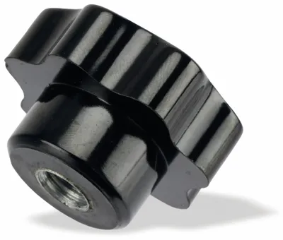 Produktbild von Sterngriffmutter, M10/19 mm, schwarz