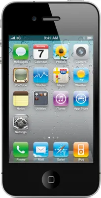 Produktbild von Apple iPhone 4S 16GB BLACK - in neutraler Box