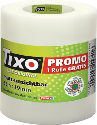 Productafbeelding van tesa TIXO matfolie, 19,0 mm x 33,0 m, 3 rollen