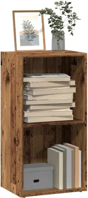 Produktbild von "im Angebot" Bücherregal, Standregal, Aufbewahrungsregal, Altholz-Optik 40x30x77 cm Holzwerkstoff - Aktenregal CC24423