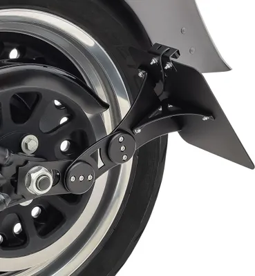 Produktbild von Seitlicher Kennzeichenhalter für Harley Davidson Softail 08-17 # schwa