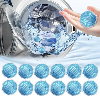 Productafbeelding van Herbruikbare Haarvangers voor Wasmachine in Blauw