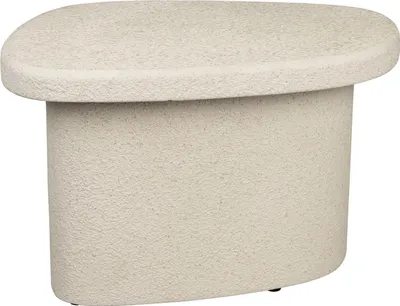 Produktbild von Dutchbone Veda Beistelltisch Niedrig Recycelt Marmor Beige