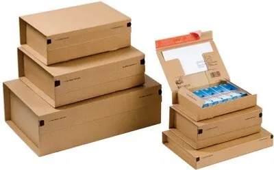 Produktbild von ColomPac Paket-Versandkarton 'POST', Größe: SL, braun - 1 Stück