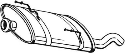 Image de BOSAL 190-873 Silencieux d'échappement