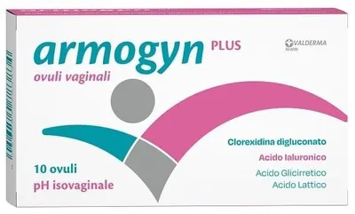 Obrázok produktu pre Armogyn Plus 10 vaginálnych ovulí, 2 g