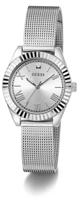 Produktbild von Guess Damen Armbanduhr silber GD MINI LUNA GW0842L1