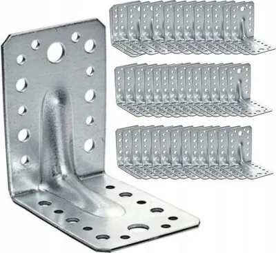 Produktbild von Holzverbinder 70X70X55 FEINZ Robuste Verbindungselemente Ideal Für Bauprojekte 100 Stück