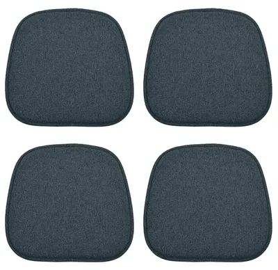 Produktbild von Solidchoice – Set aus 4 rutschfesten Sitzkissen für Esszimmerstühle, waschbar und langlebig