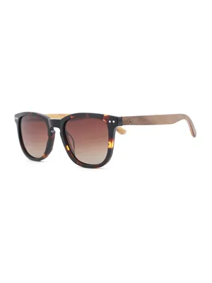 Produktbild von Wave Hawaii Sonnenbrille Chiclana, Acetat brown-ebony-zebrano WH1122
