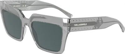 Image de KARL LAGERFELD KL6181S 000 CRYSTAL 55/19/140 FEMALE Lunettes de soleil