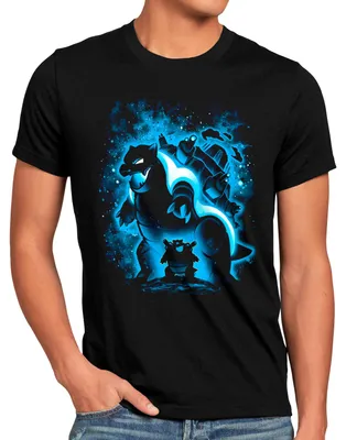 Produktbild von BaumwolleCloud Gigamax Blue Herren T-Shirt monster game online