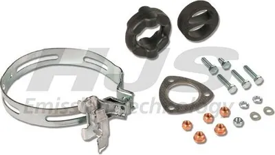 Produktbild von HJS 82 12 2117 Montagesatz Auspuffanlage Abgasanlage für BMW 3 Limousine (E30)