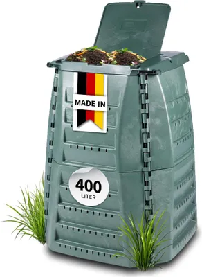 Zdjęcie produktu dla Termokompostownik Garantia "Thermo-Star", zielony, 400 l; 429800
