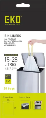 Image de Sacs poubelle EKO type F1 18-28L