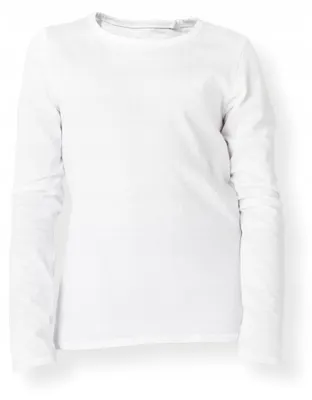 Immagine prodotto di Maglietta intima per bambini - Abbigliamento per bambini taglia 98 - Maglietta a maniche lunghe bianca - Maglietta bianca - Maglietta di cotone