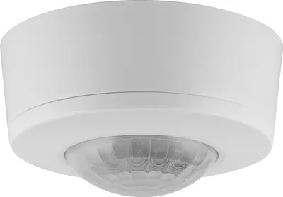 Immagine prodotto di Plafoniera OSRAM SENSOR con sensore di movimento e luce a 360°, in plastica bianca, protezione IP44, per scale e toilette