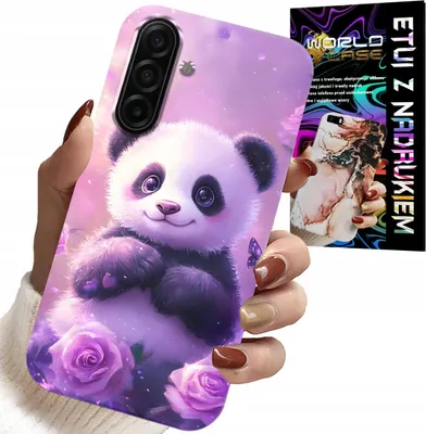 Produktbild von Hülle für Samsung Galaxy A17 5G - Süße Panda-Motive für Kinder + Schutzglas