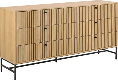 Zdjęcie produktu dla Albany komoda 6 szuflad natura.