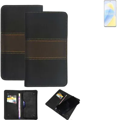 Produktbild von K-S-Trade Hülle Handyhülle kompatibel mit Wiko 5G Schutzhülle Walletcase Bookstyle Tasche Schutz Case Handytasche Wallet Cover Kunstleder Snapcase