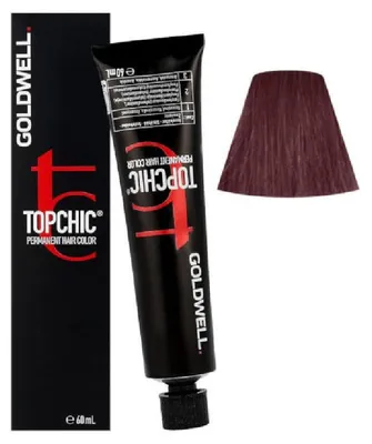 Image de Goldwell Topchic Hair Color coloration permanente professionnelle pour tous les types de cheveux 7AK@PK 60 ml