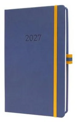 Productafbeelding van Wekenagenda Linescape 2027, Duitse editie, hardcover, blauw, 176 pagina's, ongeveer A5 formaat