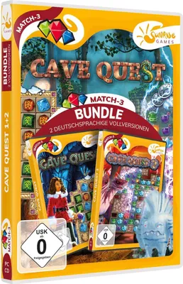 Produktbild von Cave Quest 1+2 Bundle , PC