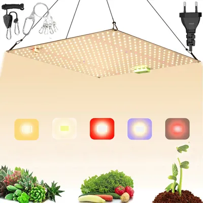 Obrázek produktu pro Rostlinná lampa LED plné spektrum 85W s UV IR světlem pro pokojové rostliny klíčící zelenina kvetoucí růstová lampa růstový stan růstová lampa
