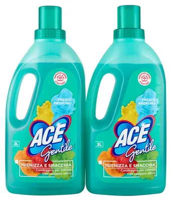 Produktbild von ACE – Gentile, Bleichmittel für bunte und Feinwäsche, 2 l